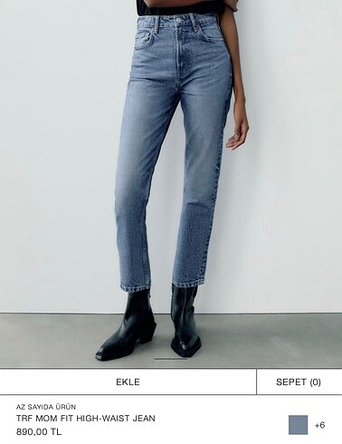 zara etiketli jean