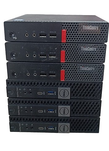 Lenovo mini kasalar i5 7. Nesil 8gb ram 256gb SSD 