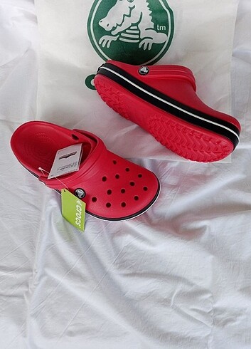 40 Beden kırmızı Renk Crocs Terlik unisex 