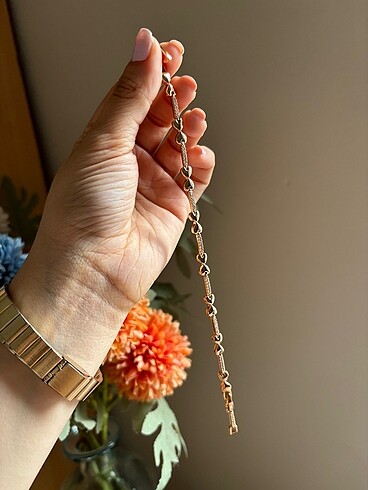 Xuping Rosegold Sonsuzluk Kalp Kararmaz Çelik Bileklik