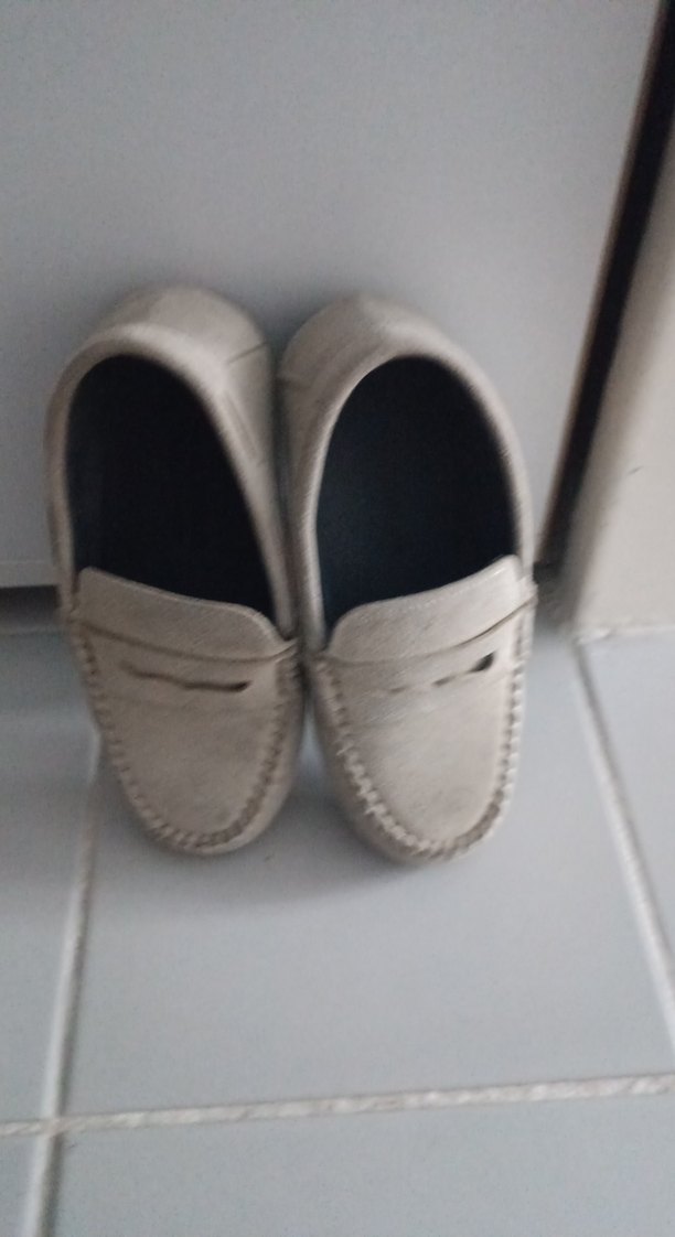 Gri Süet Erkek çocuk Loafer Ayakkabı - Görsel 2