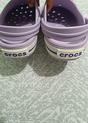 37 Beden mor Renk Crocs orijinal terlik
