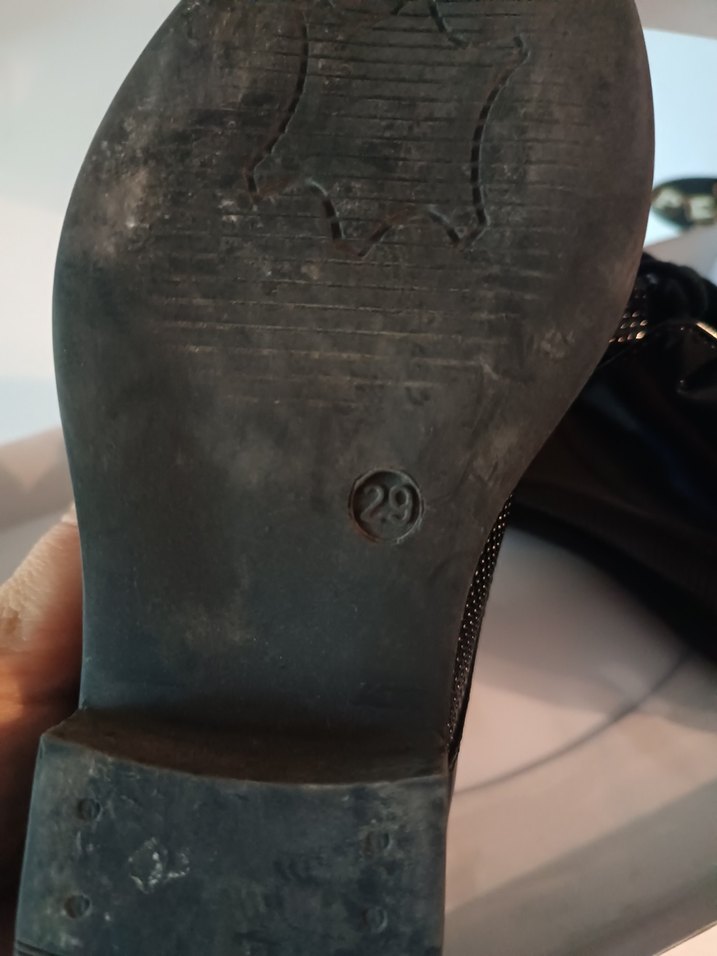 Siyah Klasik Erkek Çocuk Deri Ayakkabı - Görsel 4