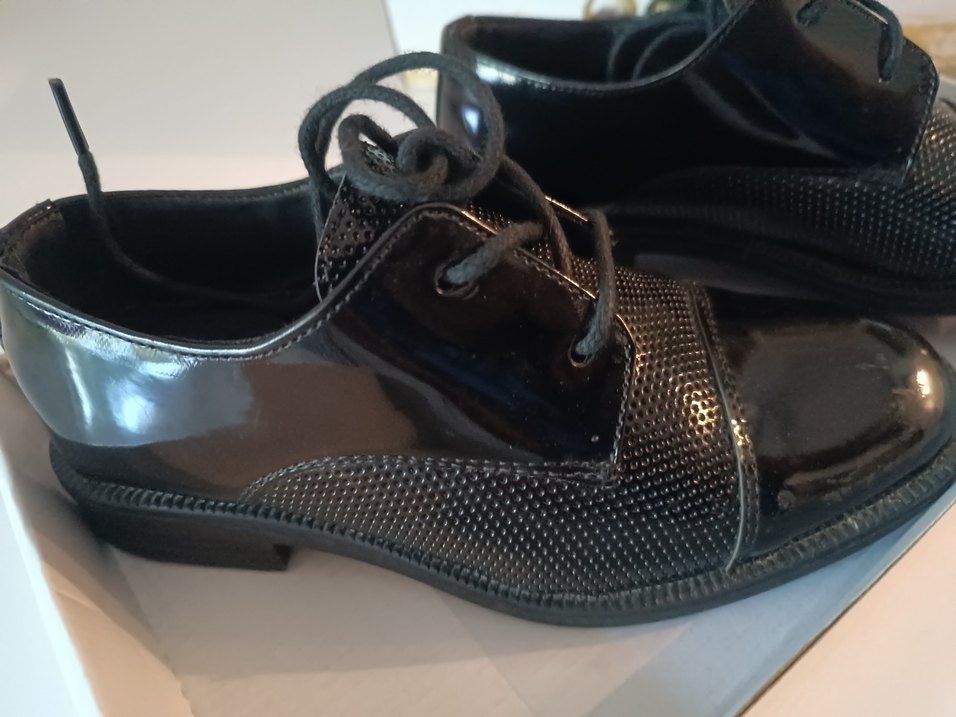 Siyah Klasik Erkek Çocuk Deri Ayakkabı - Görsel 3