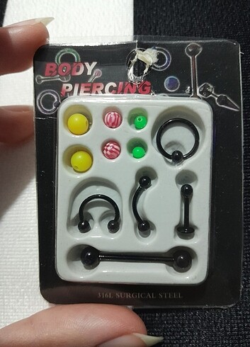 Body Piercing Set