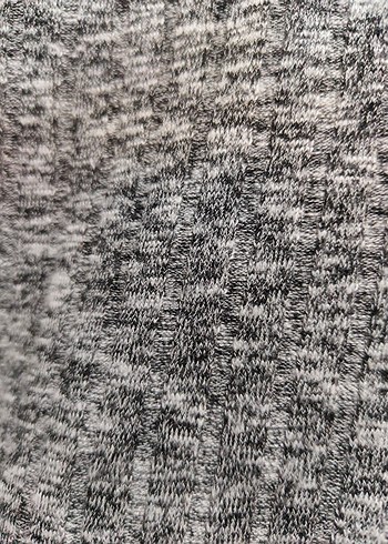 Gri Uzun Kollu Örgü Kadın Kazak - Görsel 7