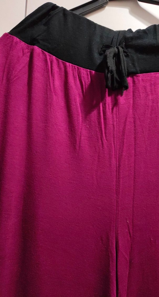 Mor Salaş Kadın Kumaş Pantolon - Görsel 4