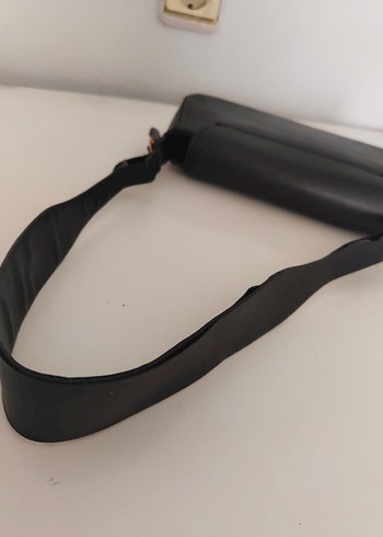 Tokalı Siyah Deri Kadın Çanta - Görsel 6