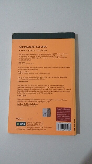Avucunuzdaki kelebek