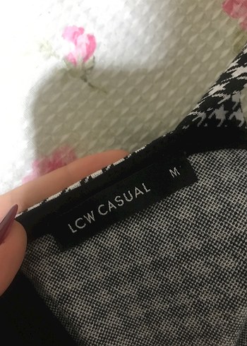 Kare Desenli Askılı Kadın Salopet - Görsel 3