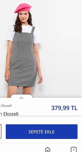 Hiç giyinmedim kusuru yok kısa elbise