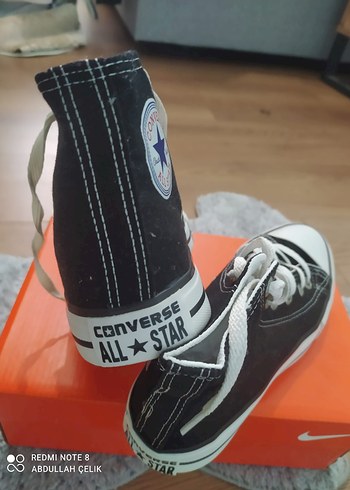 Yüksek Topuklu Siyah Elastik Spor Ayakkabı - Görsel 3