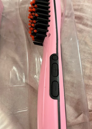  Beden Pastel Pembe Saç Düzleştirici Fırça