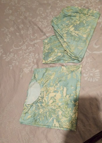 Vintage Bohem Pijama Takımı, Uzun ve Salaş - Görsel 6