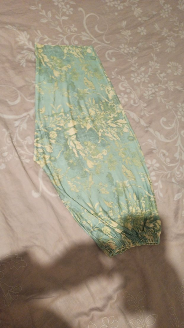 Vintage Bohem Pijama Takımı, Uzun ve Salaş - Görsel 5