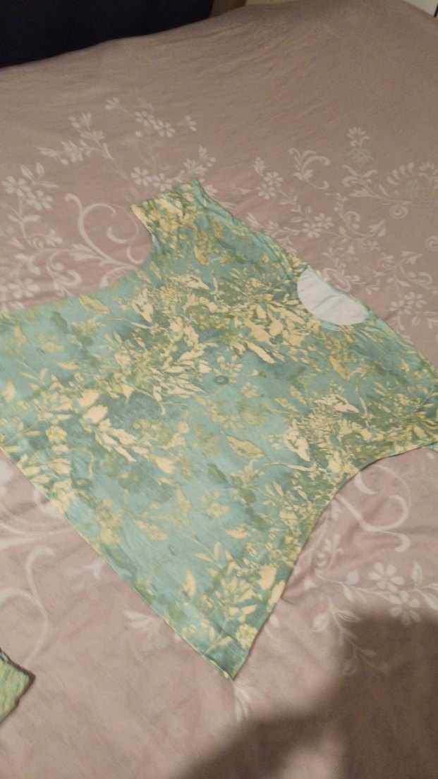 Vintage Bohem Pijama Takımı, Uzun ve Salaş - Görsel 3