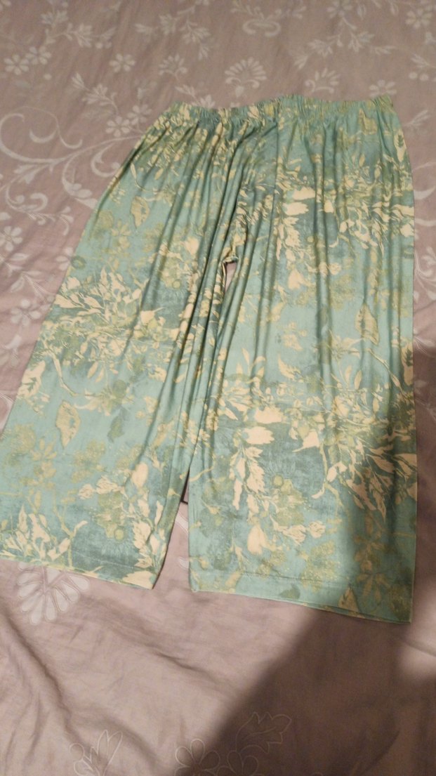 Vintage Bohem Pijama Takımı, Uzun ve Salaş - Görsel 4