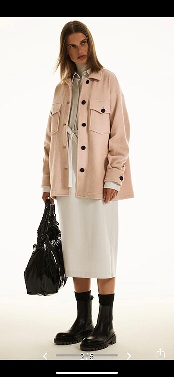 bej ceket - Görsel 2