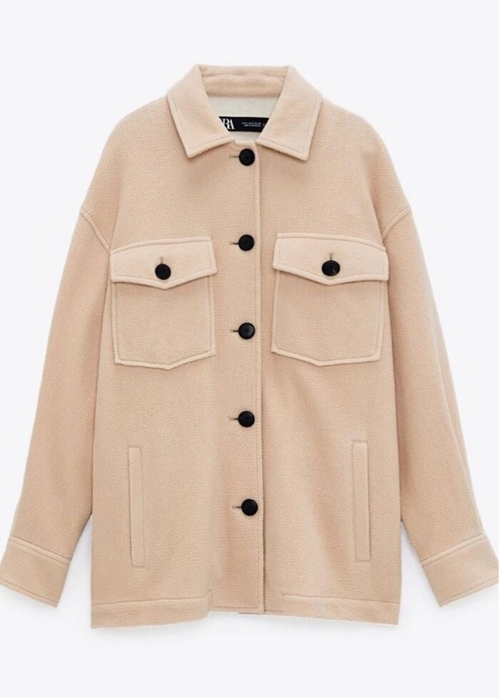 bej ceket - Görsel 3