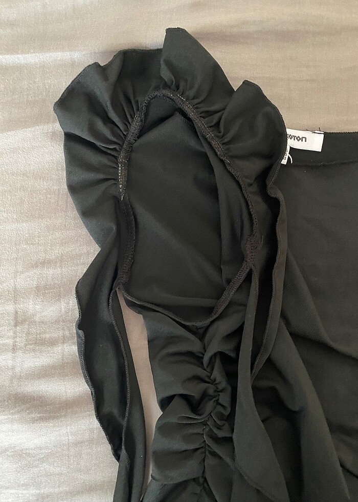 Siyah bluz - Görsel 3