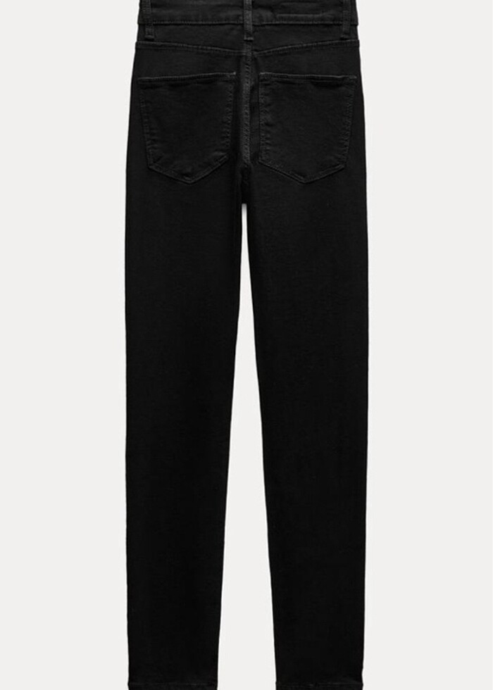 Yüksek bel şekillendirici jean - Görsel 2