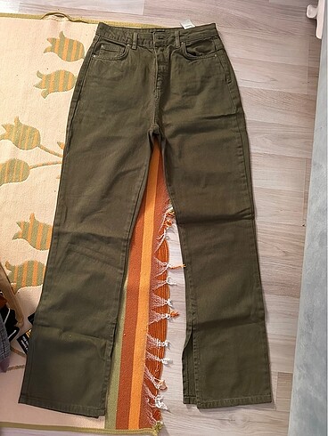 Trendyol Milla Haki Jean Pantolon