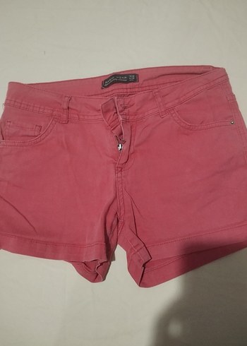 Pembe Mini Kadın Şort