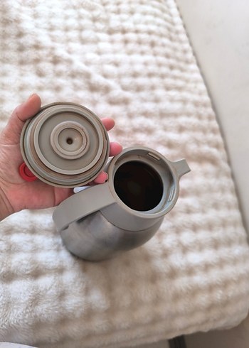 Gri Termoslu Çaydanlık - Görsel 3