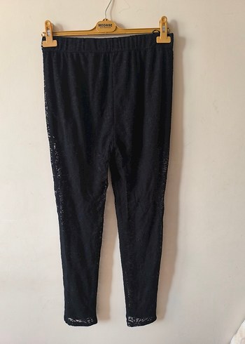 Zara Dantel Detaylı Siyah ici şortlu denizde giymelik - Görsel 3