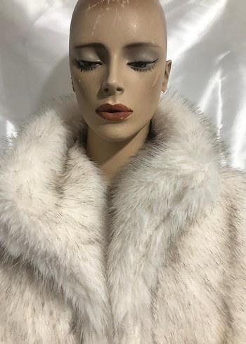 Kadın Suni Kürk Kaban - Görsel 2