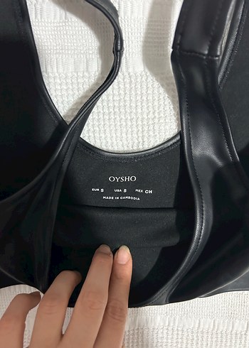 Siyah Deri Biker Büstiyer - Görsel 2