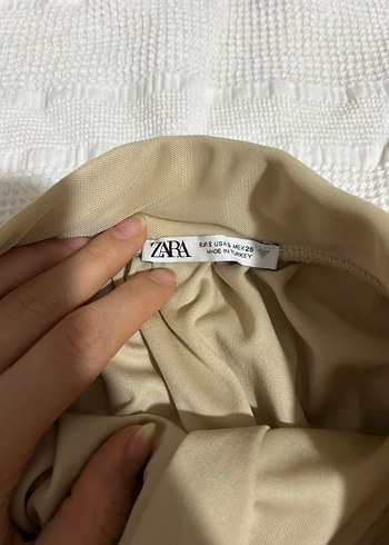 Bej Uzun tül Salaş Etek - Görsel 2