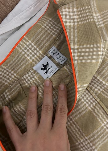 Bej Pilili Midi Kadın Etek - Görsel 2