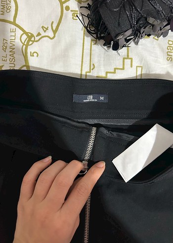 Siyah Mini Kemerli Mini Etek - Görsel 2