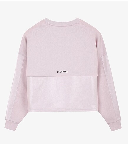 Skechers lila sweatshirt sıfır ürün