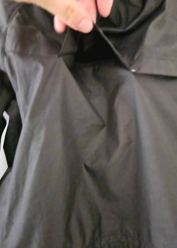 Nike Siyah Kapüşonlu Rüzgarlık - Görsel 10