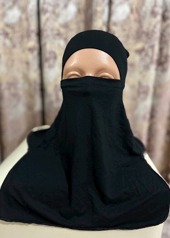 Beden Siyah tesettür bone