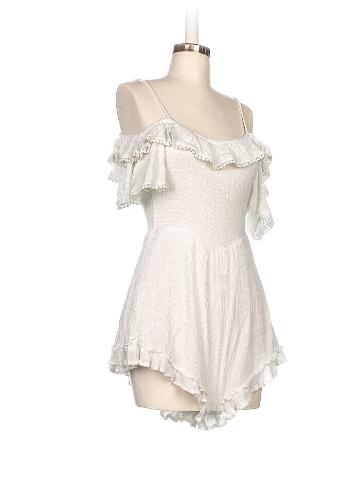 Vintage Love Kısa Tulum %70 İndirimli. - Görsel 2