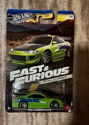 Yeşil Mitsubishi Eclipse Oyuncak Araba fast& furious