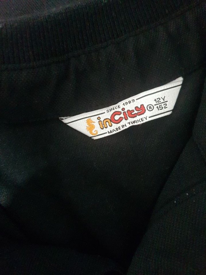 Düğmeli Siyah Erkek Polo Tişört - Görsel 3