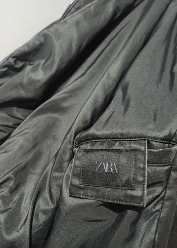 ZARA ESKİTİLMİŞ GRİ ERKEK PİLOT MONT - Görsel 6