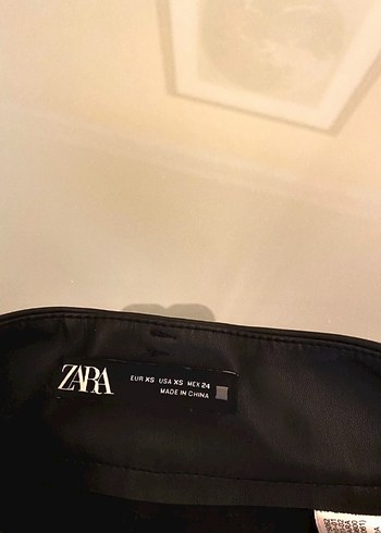 Zara deri etek - Görsel 2