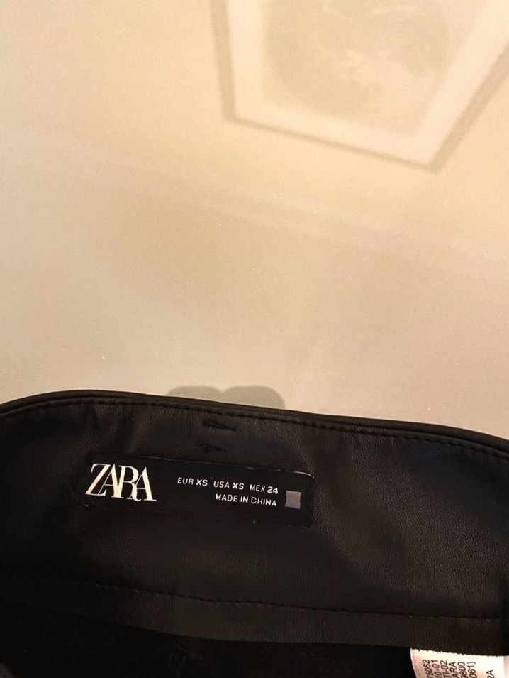 Zara deri etek - Görsel 2