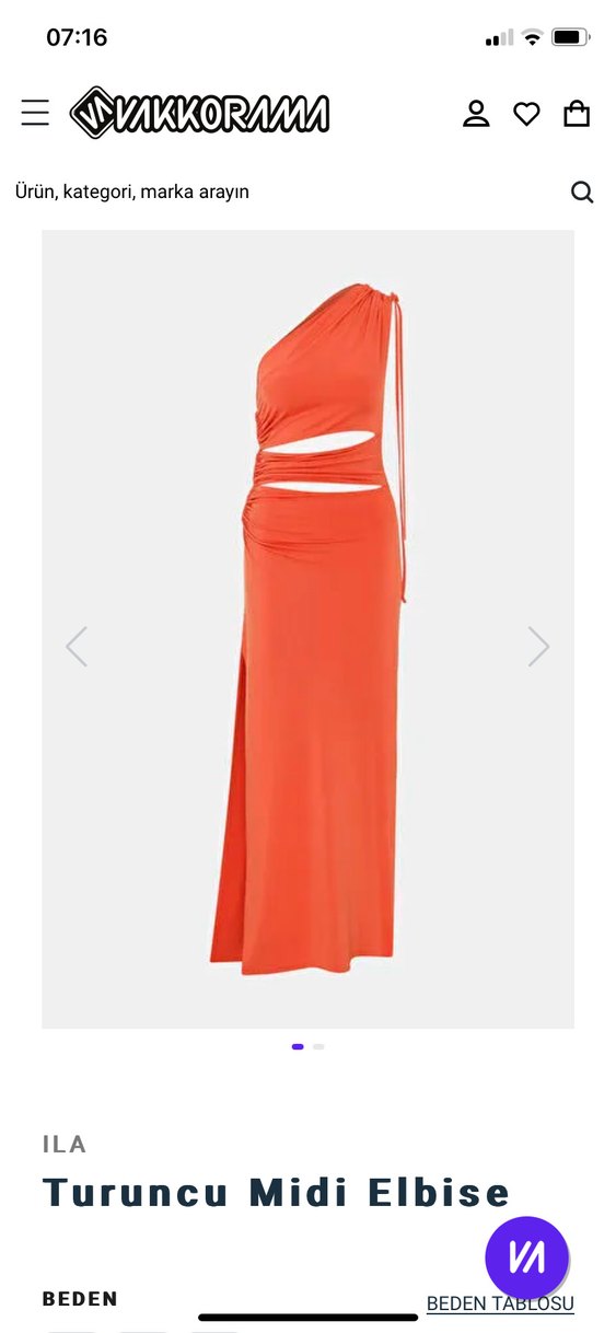 Vakko İLA elbise - Görsel 4