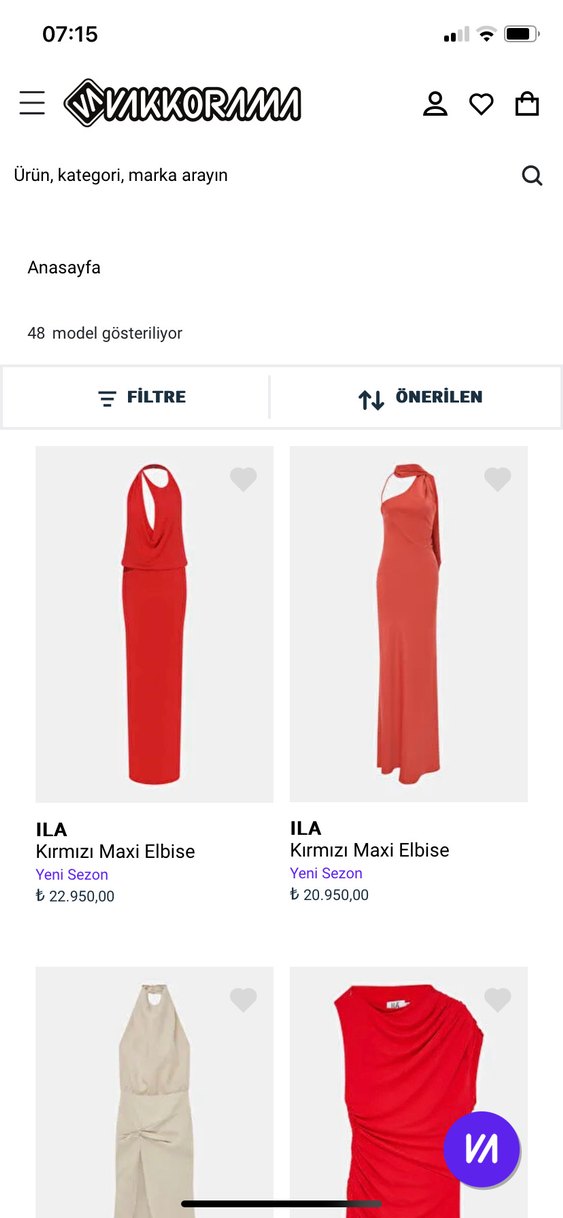 Vakko İLA elbise - Görsel 3