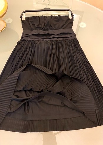 Mango straplez gece elbisesi - Görsel 4