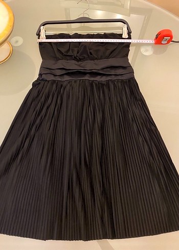 Mango straplez gece elbisesi - Görsel 5