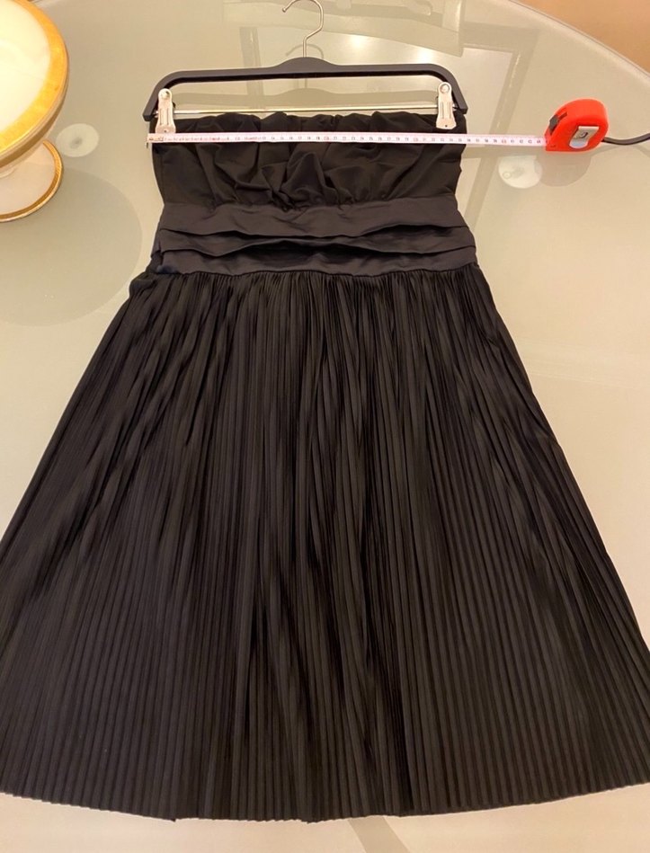 Mango straplez gece elbisesi - Görsel 5