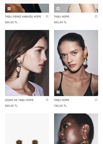 Zara Zara taşlı küpe