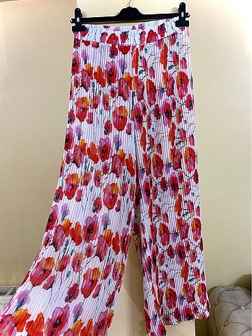 xl Beden çeşitli Renk Mango pilili pantolon